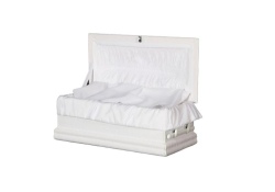 Lambskin Childrens Casket available from ECL Fiberglass
