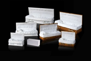 Various sizes of Childrens Caskets available from ECL Fiberglass