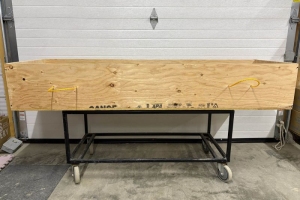 Small Cremation Container: 77L x 24W x 12H - Available from ECL Fiberglass