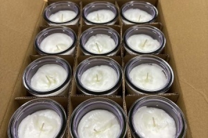 Memorial candles ship 12 in each box. 