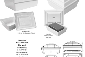 Ella Cremains Polyguard Urn Vault
