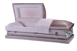 21582 Orchid Square Steel Casket - available from ECL Fiberglass