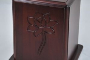 901A Urn with Flower detail - available from ECL Fiberglass