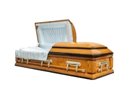 Wood Casket 33 Carlton - ECL Fiberglass
