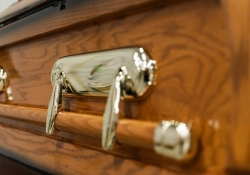 Wood Casket 33 Carlton - Exterior detail - ECL Fiberglass