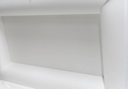 Wood Casket 440 Grey Ash - Interior detail - ECL Fiberglass