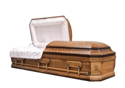 Wood Casket 501 Rose Ashton - ECL Fiberglass