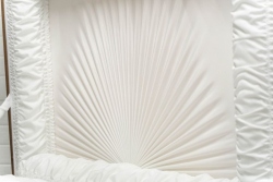 Wood Casket Ash Oversized - Interior detail - ECL Fiberglass