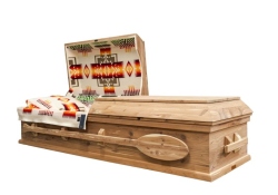 Wood Casket Canoe - ECL Fiberglass