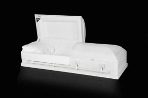 440 White Ash Wood Casket - available from ECL Fiberglass