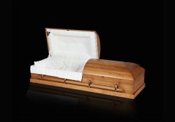 444 Glentay Wood Casket - available from ECL Fiberglass