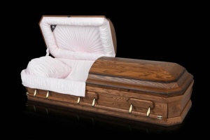 501 Rose Ashton Wood Casket - available from ECL Fiberglass