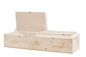 Aspen Wood Casket - available from ECL Fiberglass